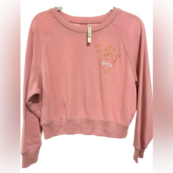 Live Love Dream Tops - Live Love Dream “Let’s Stay in Bed” Sweatshirt